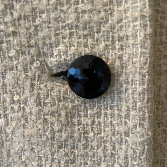 Vintage Towncliffe Wool Boucle’ and Velvet Coat - Picture 6 of 8